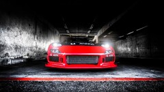 Car red cars selective coloring