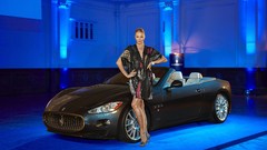 Car show Maserati GranCabrio Maserati Gran Cabrio