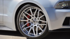 Car silver cars tires vehicle Ford mustang Ford