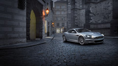 Car street buildings