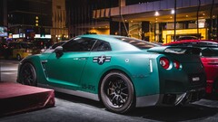 Car vehicle numbers City urban Nissan nissan gt-r