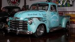 Car vehicle numbers Vintage car Turquoise oldtimers cyan