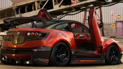 Car vehicle red cars Seat