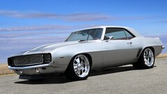 Car vehicle silver cars sky asphalt