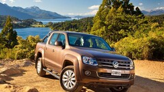 Car Volkswagen vehicle Amarok pickup trucks Offroad landscape
