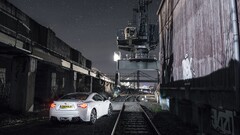 Car white cars vehicle