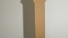 Cardboard grandfather clock high