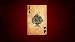 Cards ace ace of