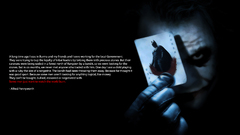 Cards Batman the joker