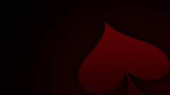 Cards black dark red