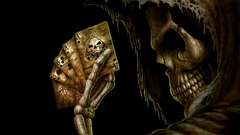 Cards death fantasy art