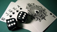 Cards dice