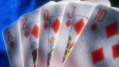 Cards playing Diamonds Music