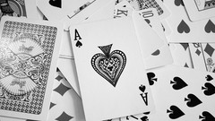 Cards poker ace spade pik karty