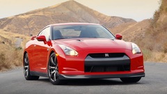 Cards red cars Nissan