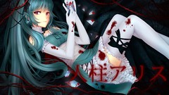 Cards vocaloid gloves dress