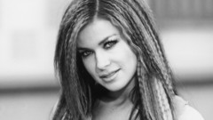 Carmen Electra monochrome woman