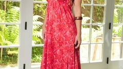 Carmen Electra stills brunettes models photo shoot huge boobs