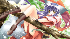 Carnelian blue hair animal