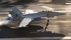 Carrier military take off