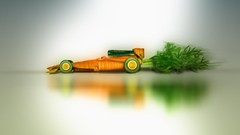 Carrots mobile artwork