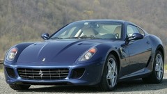 Cars 2006 Ferrari 599 Ferrari 599 GTB Fiorano blue cars