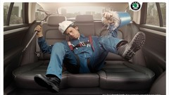 Cars advertisement Škoda