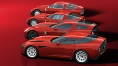 Cars Alfa Romeo Zagato italian cars