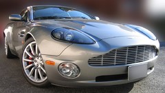 Cars Aston Martin front angle view Aston Martin V12 Vanquish