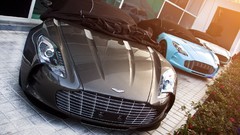 Cars Aston Martin front view vehicles front angle view Aston 