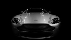 Cars Aston Martin monochrome