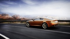Cars Aston Martin roads