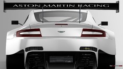 Cars Aston Martin spoiler British vehicles racing cars white 