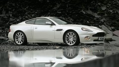 Cars Aston Martin v12 white cars Aston Martin V12 Vanquish