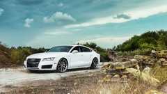 Cars audi a7 white cars