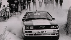 Cars Audi dust rally