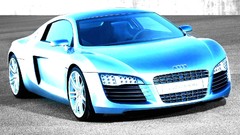 Cars audi r8 multicolor