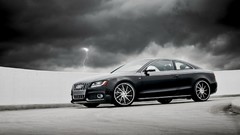 Cars audi s6 grayscale