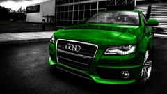 Cars Audi selective coloring