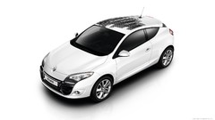 Cars automobile white cars Renault Megane Coupé