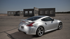 Cars back view nissan