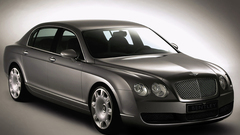 Cars Bentley Continental flying