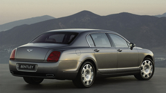 Cars Bentley Continental flying