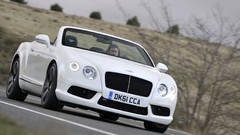 Cars Bentley front angle view Bentley Continental GTC