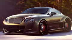 Cars Bentley races Bentley Continental virtual tuning