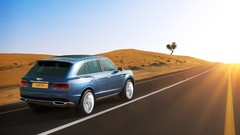 Cars Bentley SUV roads concept art