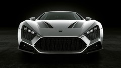Cars black background Zenvo front view vehicles zenvo st1