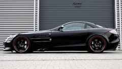 Cars black cars Mercedes Benz McLaren