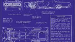 Cars blueprints schematic