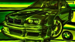 Cars BMW 3d m3 HDR Photography